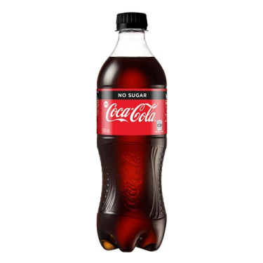 Coca Cola No Sugar 600Ml Bottle