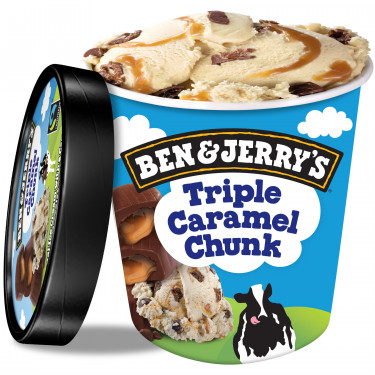 Ben Jerry's Triple Caramel Chunk 458Ml