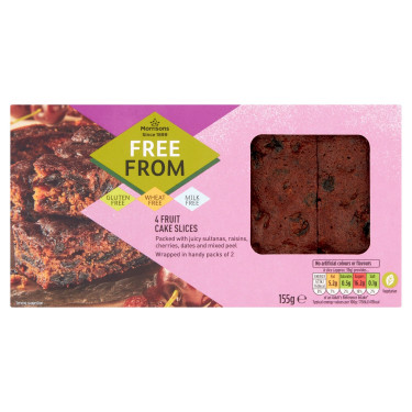 Morrisons Free From Fruit Cake 135G