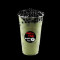 D5. Macha Green Cookie Cream Milk Bubble Tea (Large, 24Oz)