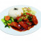 Sweet Sour Barramundi Fish With Rice