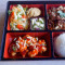 Bento Box Mongolian Beef Almond Siracha