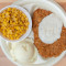 #3- Chicken Fried Steak With 2 Veggies