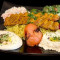 Spicy Kufta Chicken Kabab Platter