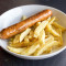 Sausage With Chips (Large)