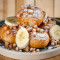 Warm Salted Caramel Doughnuts