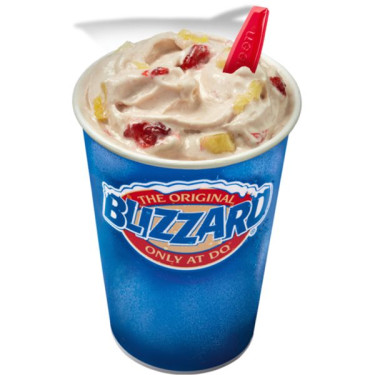 Banana Split Blizzard Treat