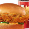 Spicy Chicken Sandwich W/ 1 Side Drink