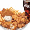 Chicken Strip Basket 6Pc W/Drink