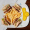 Steak Cheese Club Sandwich