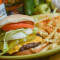 1/4 Lb Cheeseburger W/Fries