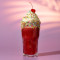 Cherry And Vanilla Ice Cream Float Without Cream