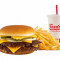 #1 Freddy's Original Double With Cheese Combo