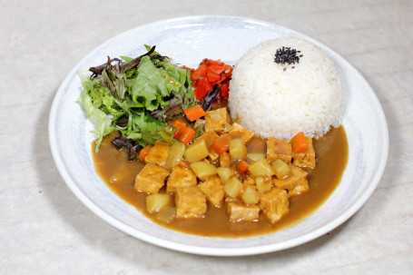 Tofu Curry Rice (V) Dòu Fǔ