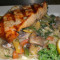 Grilled Salmon Primavera