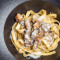 Tagliatella Ai Funghi, Fonduta Di Parmigiano E Pepe Nero