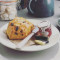 Large Fruit Scone With Cream