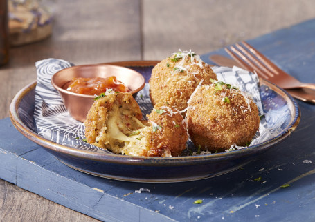 New  Mozzarella, Basil Tomato Arancini