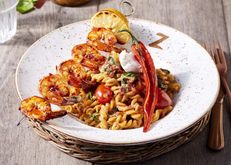 New  Non-Gluten Piccante King Prawn Pasta