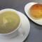 House-Made Broccoli Cheddar Cream Soup With Bun