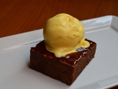 Brownie With Ice Cream