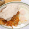 Chicken Fried Steak With 2 Eggs