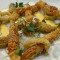 Fried Fish, Passion Fruits Mayonnaise And Yogurt And Lime Sauce