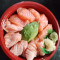 Salmon Chirashi Don Sān Wén Yú Cì Shēng Fàn