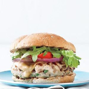 Mushroom Swiss Burger