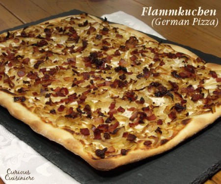 Pizza Flammkuchen Pizza Flammkuchen