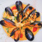 Blue Mussels With White Wine Cream Sauce 10Pcs Bái Jiǔ Jì Lián Lán Qīng Kǒu 10Pcs