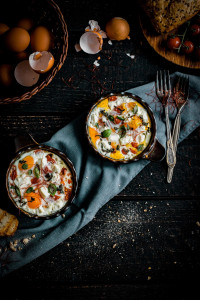 Spinach Feta Breakfast Wrap