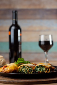 Spinach Feta Breakfast Wrap