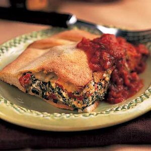 Spinach Calzone