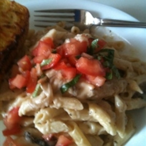 Three-Cheese Chicken Penne