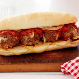 Meatball Parmigiana Hero