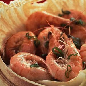 Steamed Shrimp