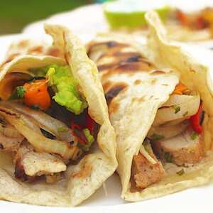 Grilled Chicken Fajitas