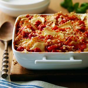 Cheese Ravioli With Marinara