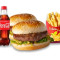 02 X Burguer 01 Refri 600Ml