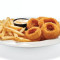 French Fries Onion Rings Sampler