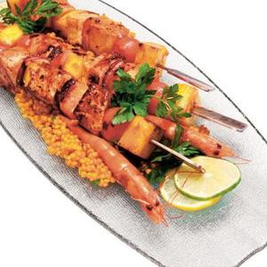 Chicken Kabob Plate