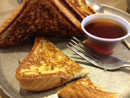 French Toast Sticks With Syrup Drink