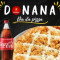 Pizza Grande Frango Com Catupiry Coca Cola Original 2L.