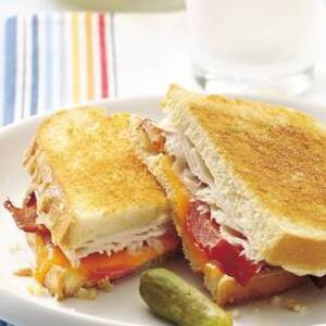 Turkey Bacon Ranch Sandwich