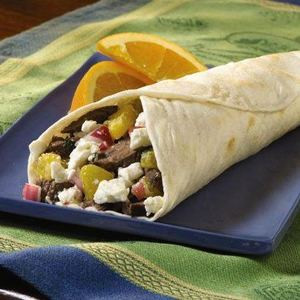 Mediterranean Steak Wrap