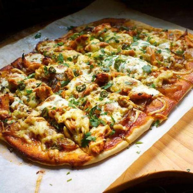 Pepper Barbecue Chicken Pizza