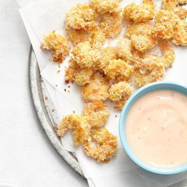 Crunchy Popcorn Shrimp