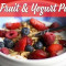 Fresh Fruit N' Yogurt Parfait Breakfast