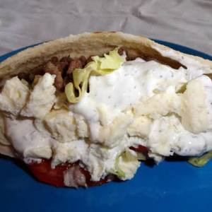 Beef Gyro Sandwich